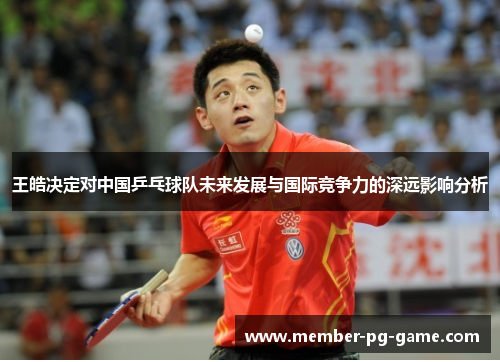 王皓决定对中国乒乓球队未来发展与国际竞争力的深远影响分析 王皓决定对中国乒乓球队未来发展与国际竞争力的深远影响分析